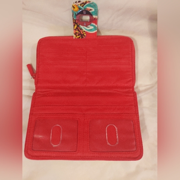 Vera Bradley Multicolor Floral Wallet - Picture 3 of 3